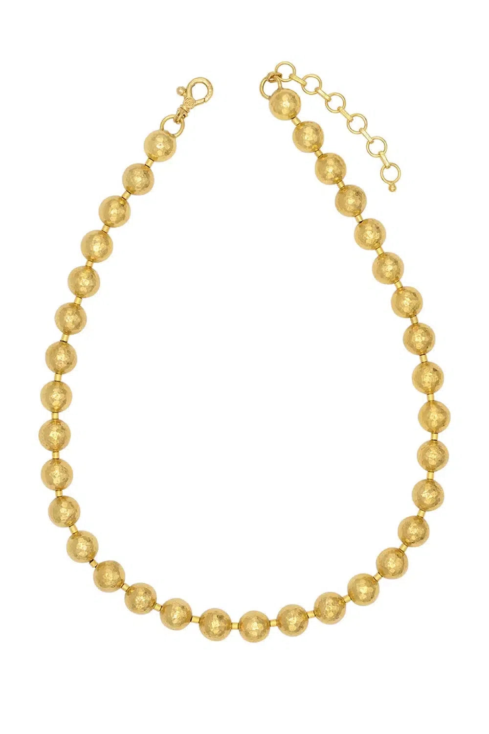GURHAN-Round Ball Single-Strand Short Necklace-YELLOW GOLD