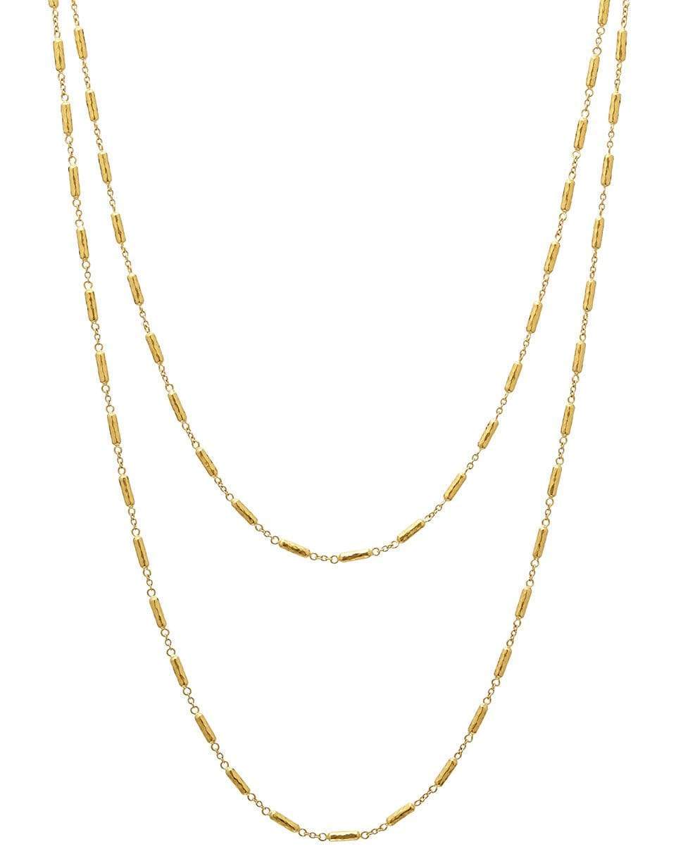 GURHAN-Vertigo Station Necklace-YELLOW GOLD