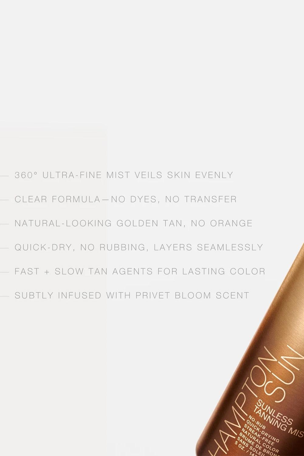 Sunless Tanning Mist-5 OZ-BEAUTYSKINCARE-HAMPTON SUN
