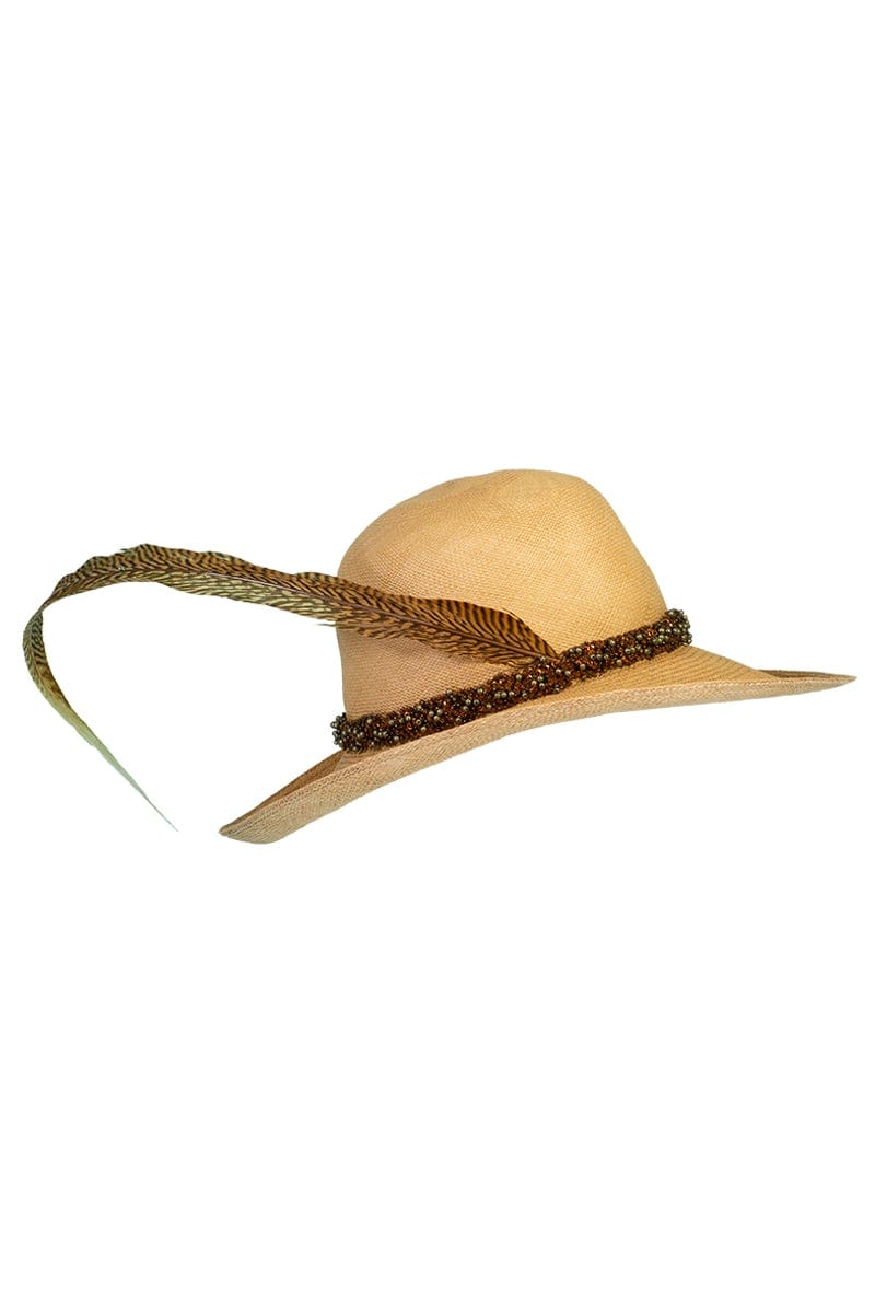 HATS TO DI FOR-Miss Brenda Hat-COGNAC