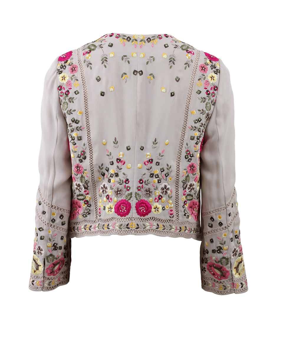 HAUTE HIPPIE-Embellished Threadwork Jacket-