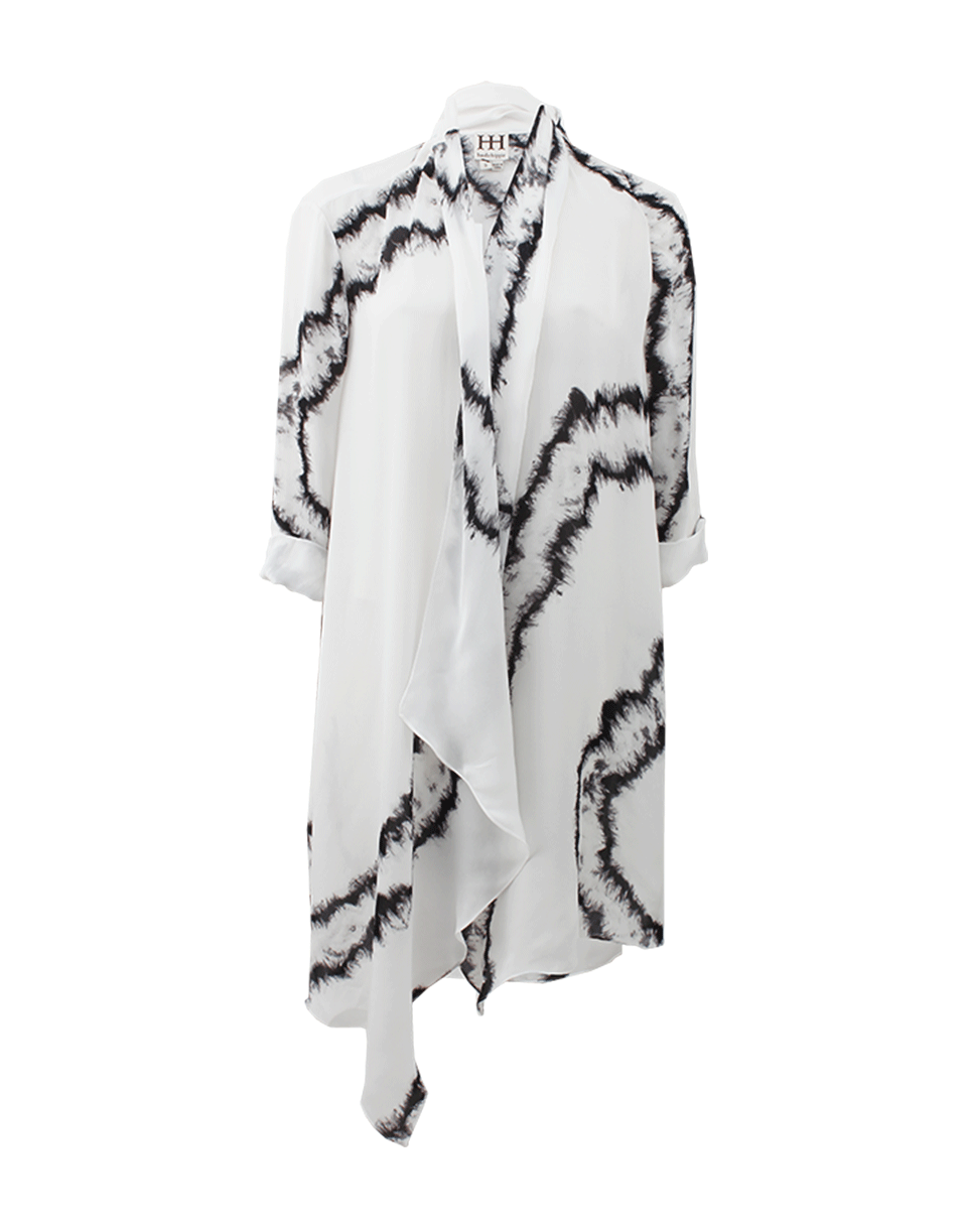 HAUTE HIPPIE-Open Drape Tie Dye Jacket-