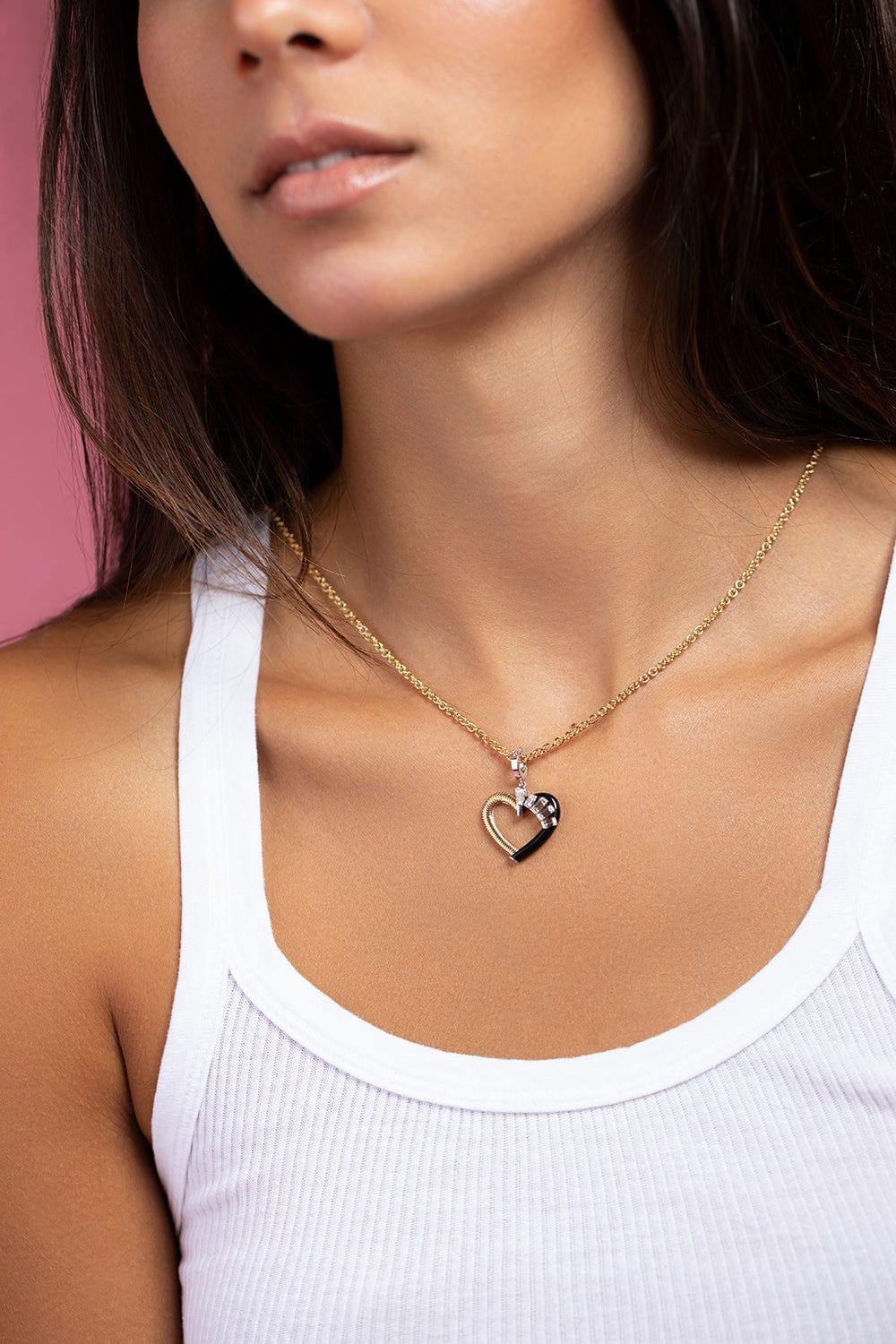 HAVE A HEART X MUSE-Feelings Heart Charm-YELLOW GOLD