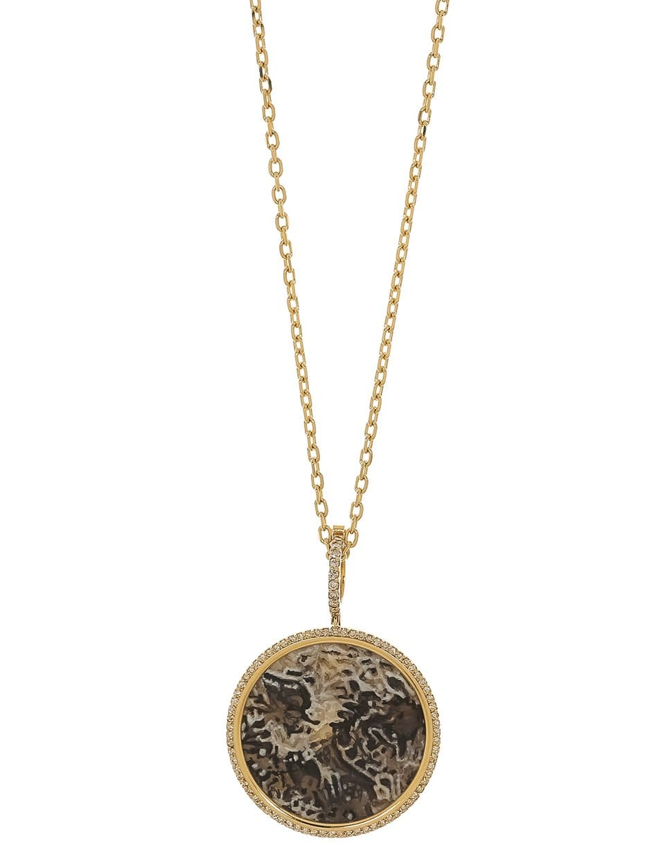 HAVE A HEART X MUSE-Mini Diamond Painting Pendant-YELLOW GOLD