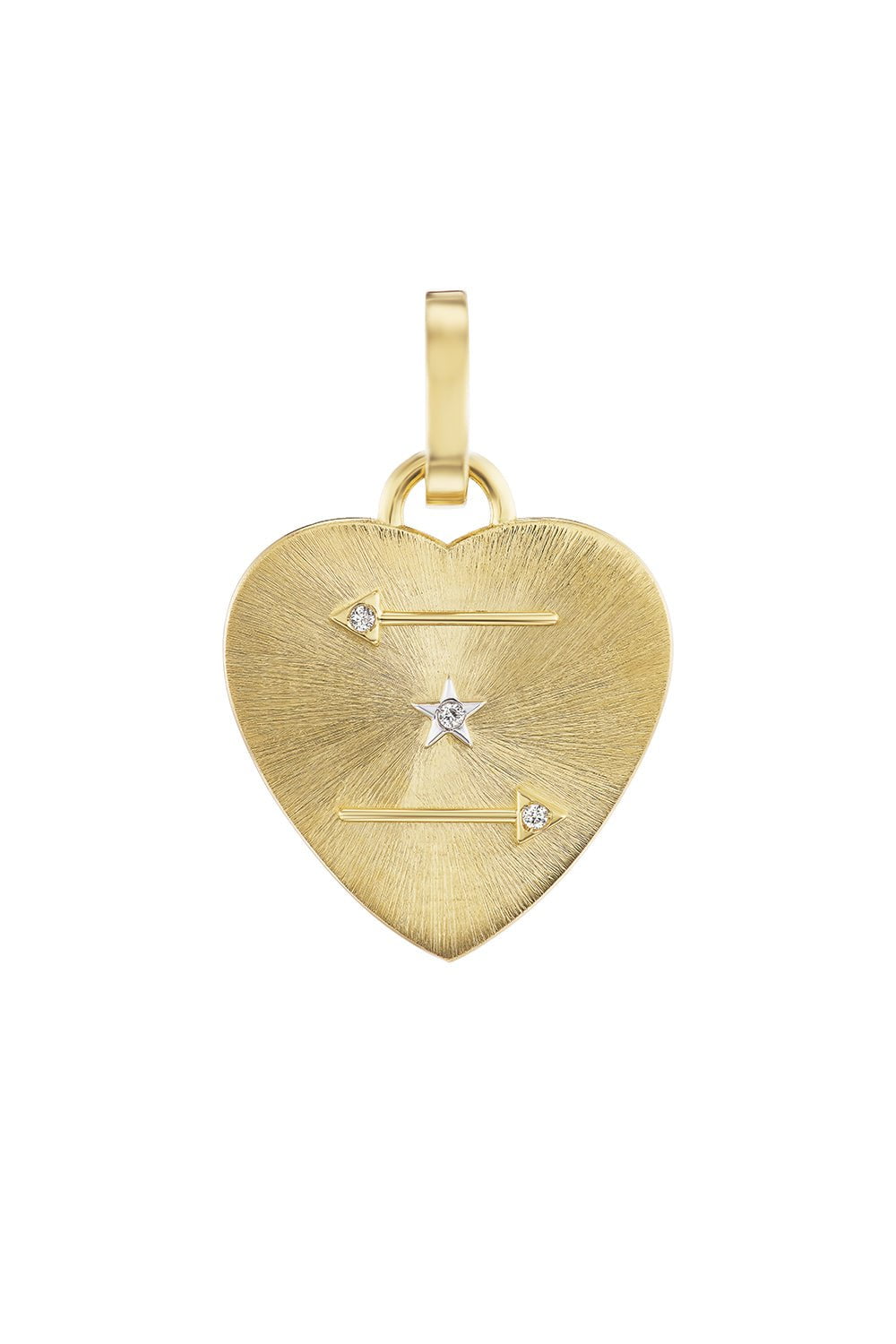 HAVE A HEART X MUSE-Ora Heart Charm-YELLOW GOLD