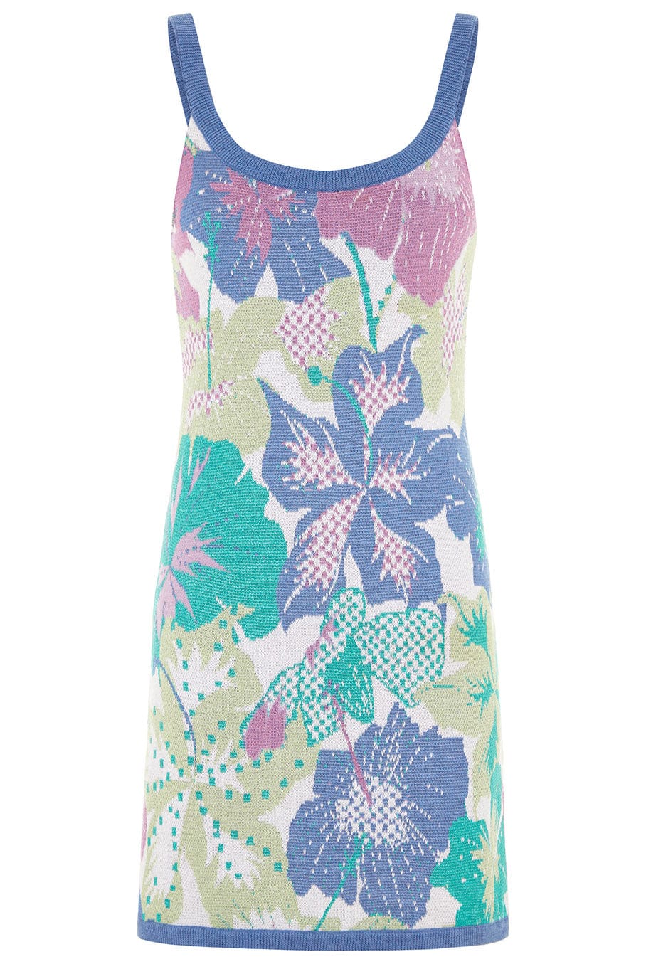 HAYLEY MENZIES-Alegra Jacquard Mini Slip Dress-