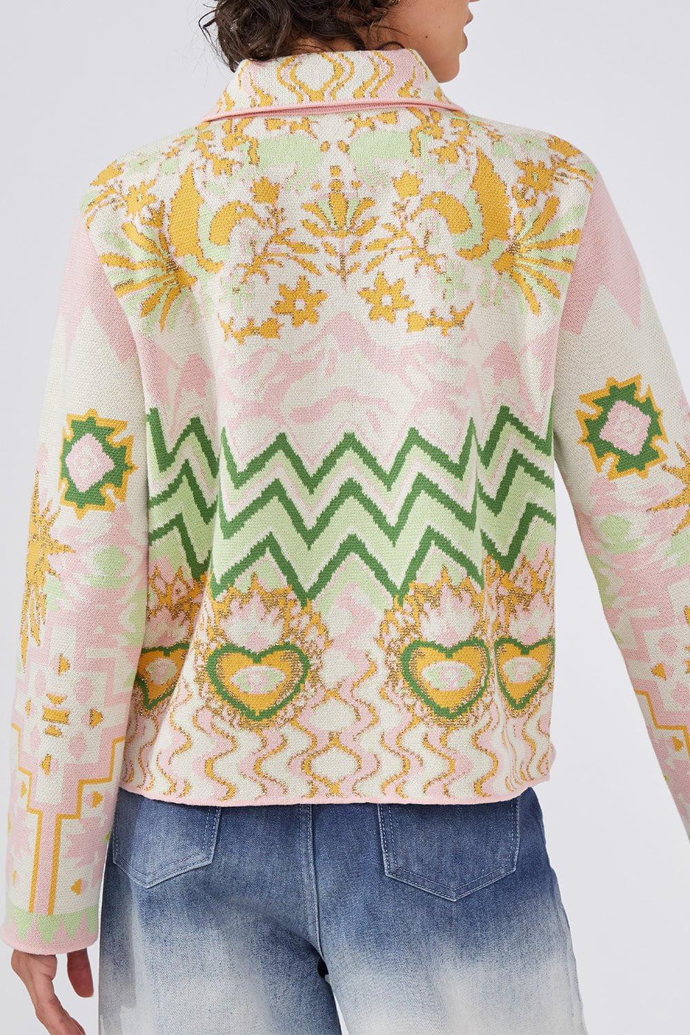 HAYLEY MENZIES-Long Sleeve Collar Jacket-