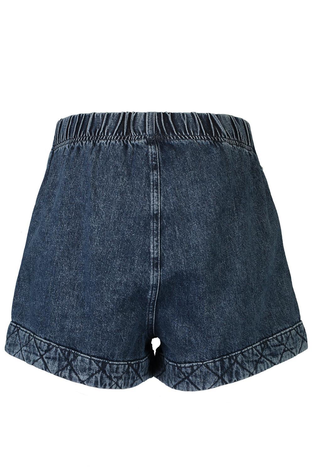 Cyndi Shorts-BLUE-XS-CLOTHINGPANTSHORT-HAYLEY MENZIES