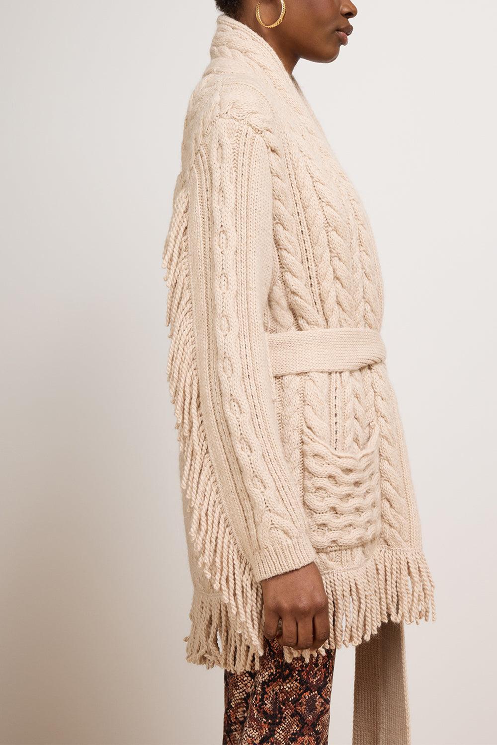 Avni Cardigan-CREAM-XS-CLOTHINGTOPCARDIGAN-HAYLEY MENZIES
