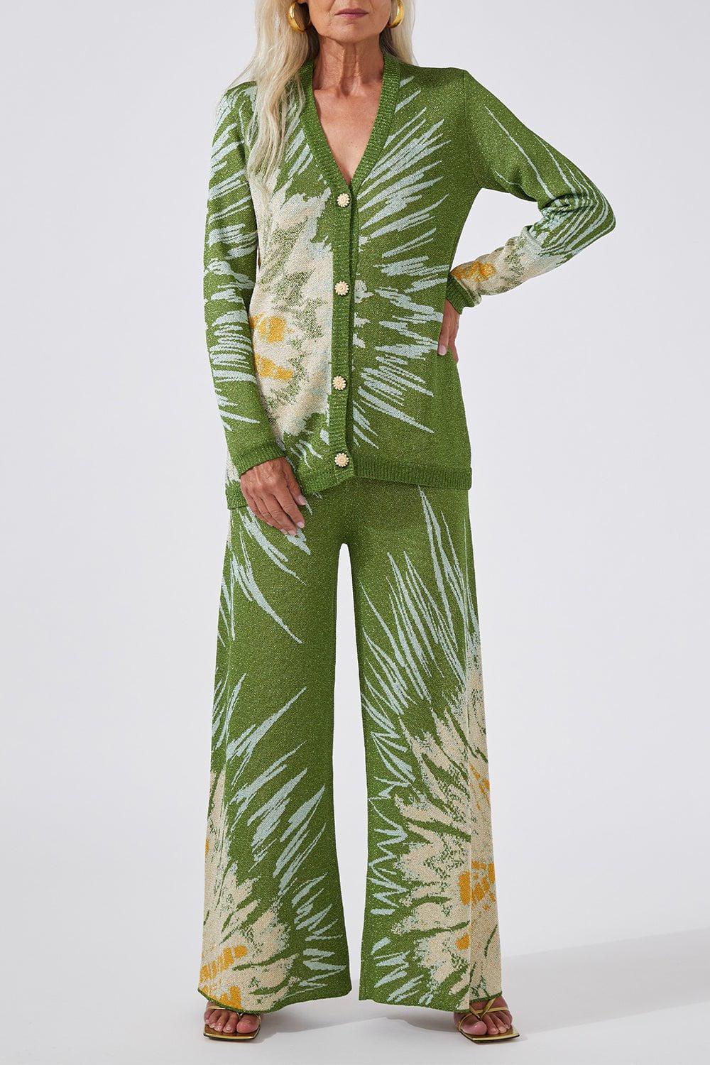 HAYLEY MENZIES-Deep Vneck Midi Cardigan-