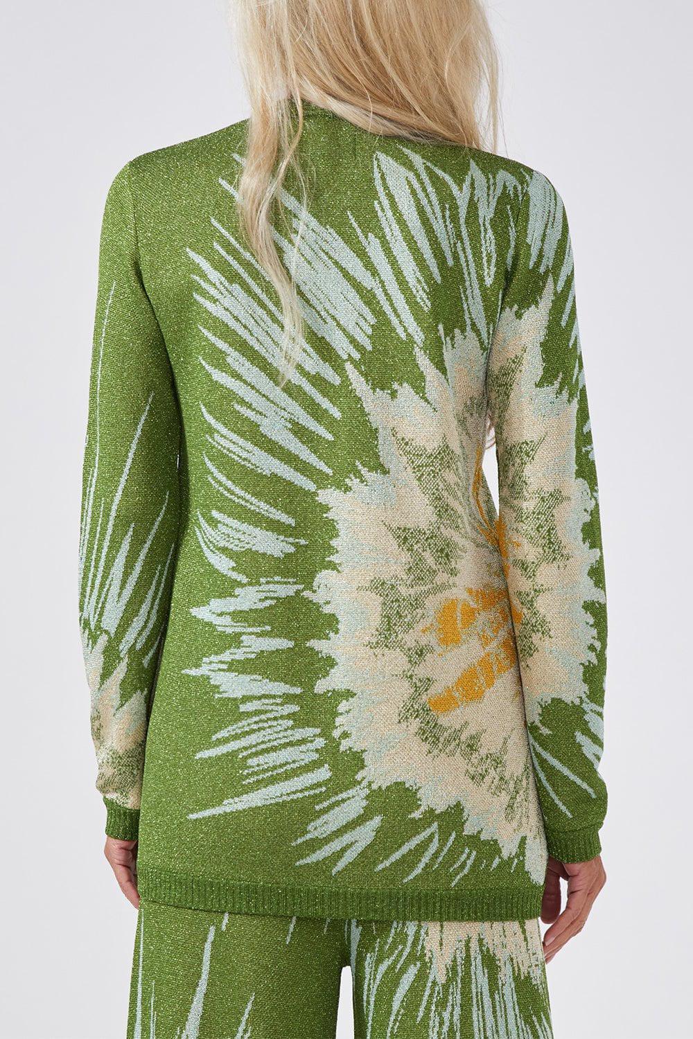 HAYLEY MENZIES-Deep Vneck Midi Cardigan-