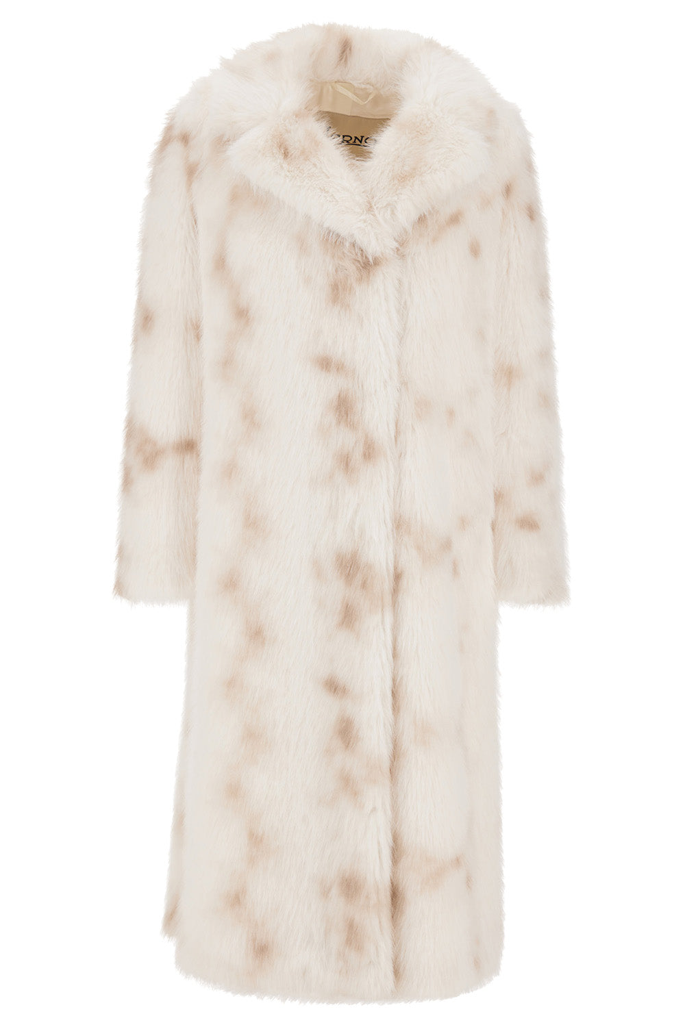 Faux Lynx Fur Long Coat