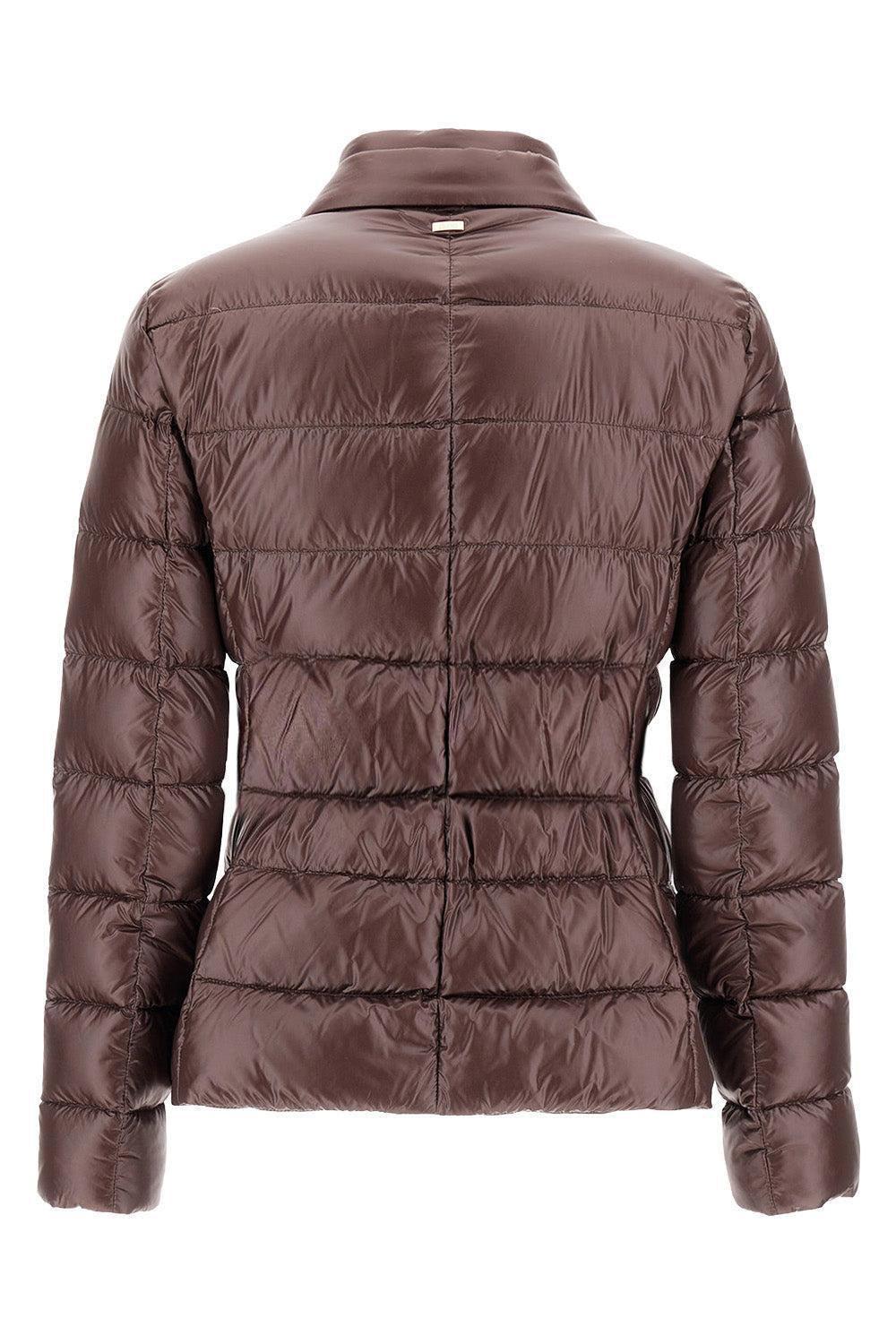  Blazer Puffer Jacket-BROWN-38-CLOTHINGJACKETBLAZERS-HERNO 