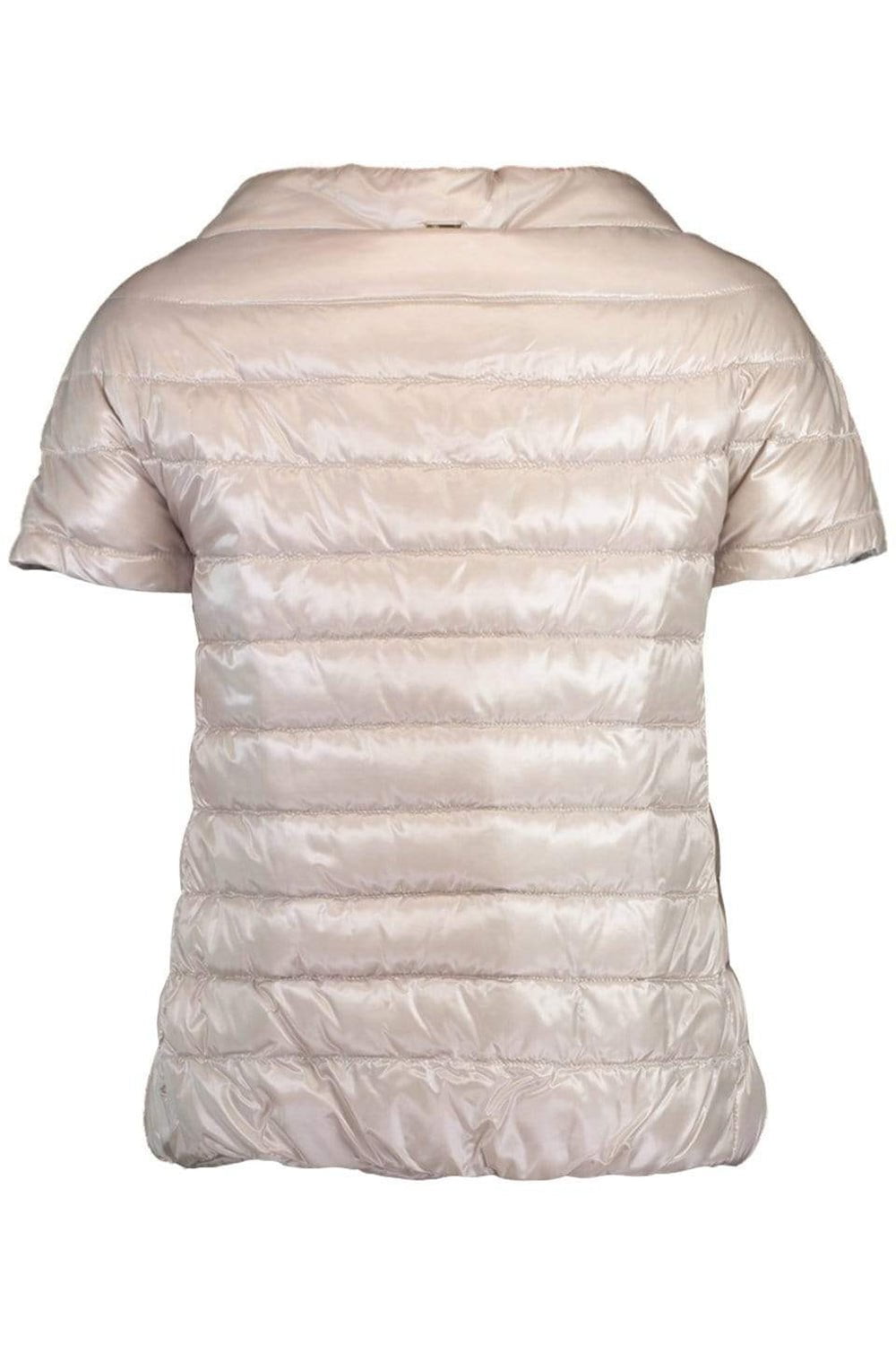HERNO-Emilia Cap Sleeve Vest - Accaiaio-
