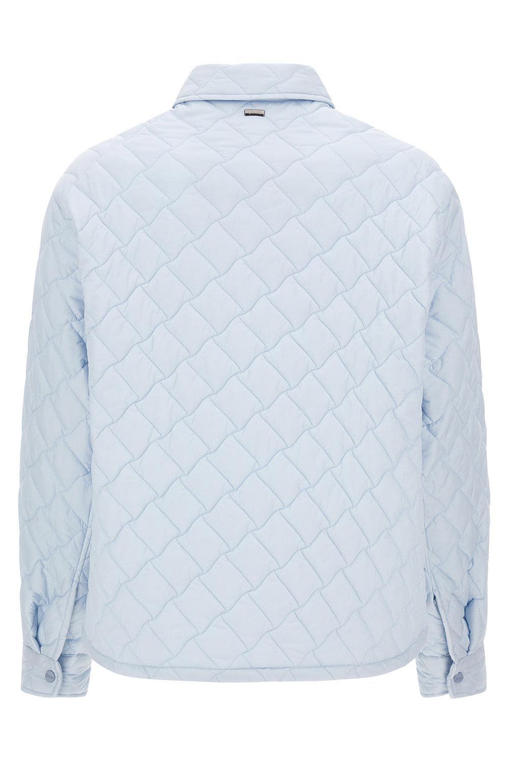 Quilted Shirt Jacket-BLUE-38-CLOTHINGJACKETCASUAL-HERNO
