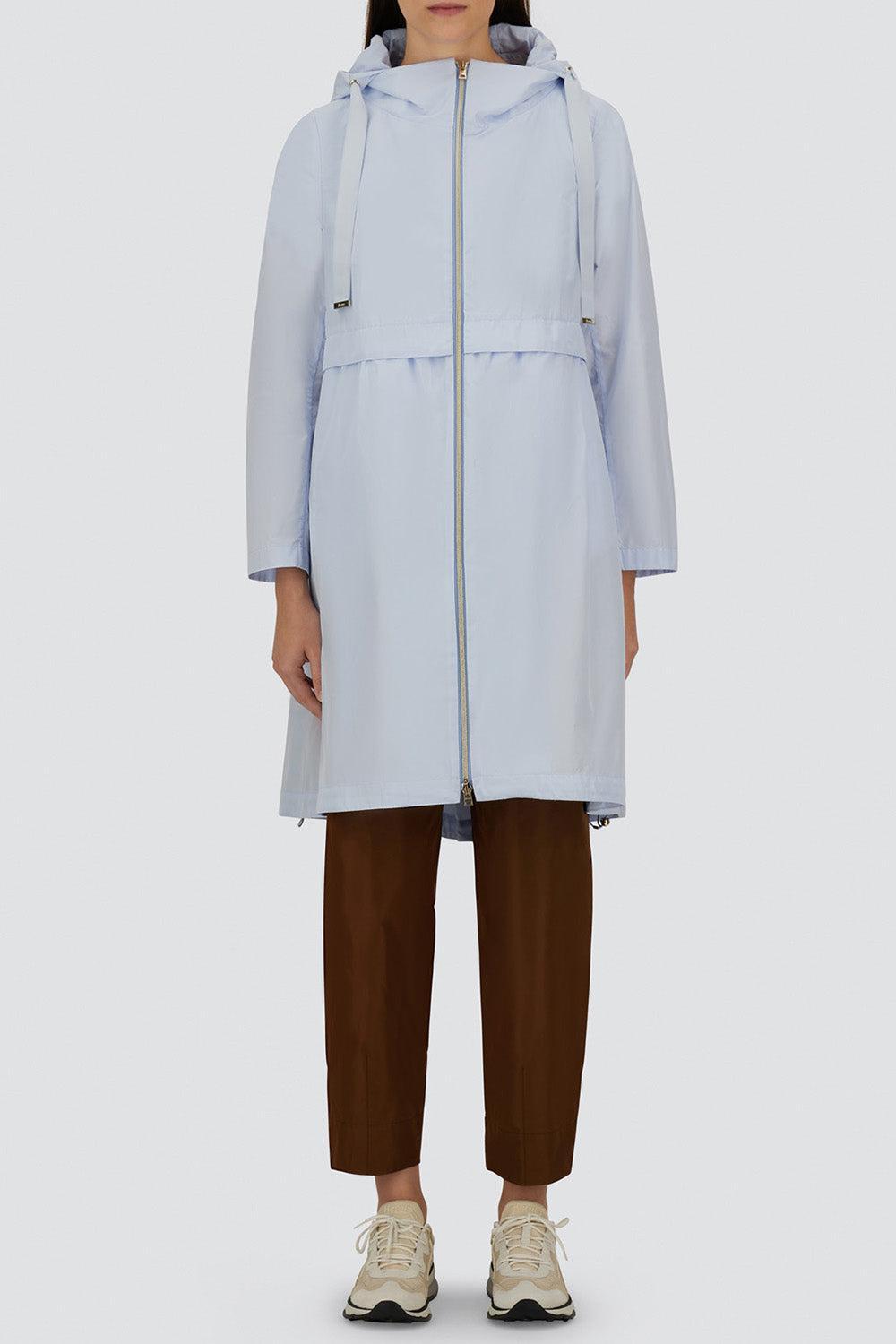 Techno Long Parka Jacket-BLUE-38-CLOTHINGJACKETCASUAL-HERNO