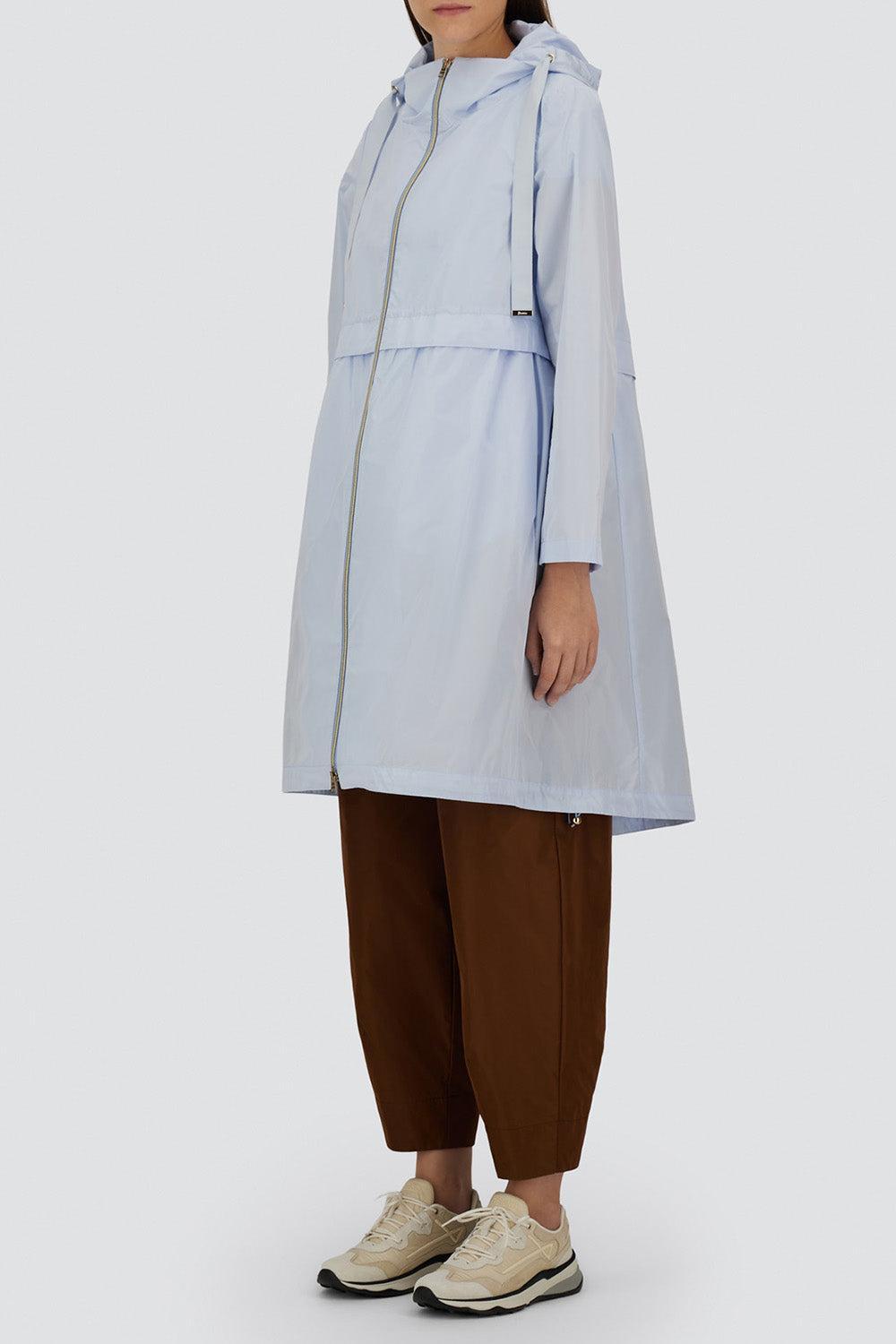 Techno Long Parka Jacket-BLUE-38-CLOTHINGJACKETCASUAL-HERNO