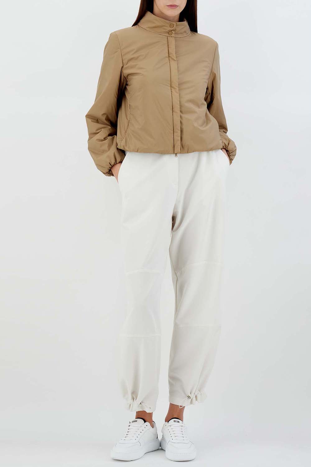 HERNO-Zip Up Bomber Jacket-