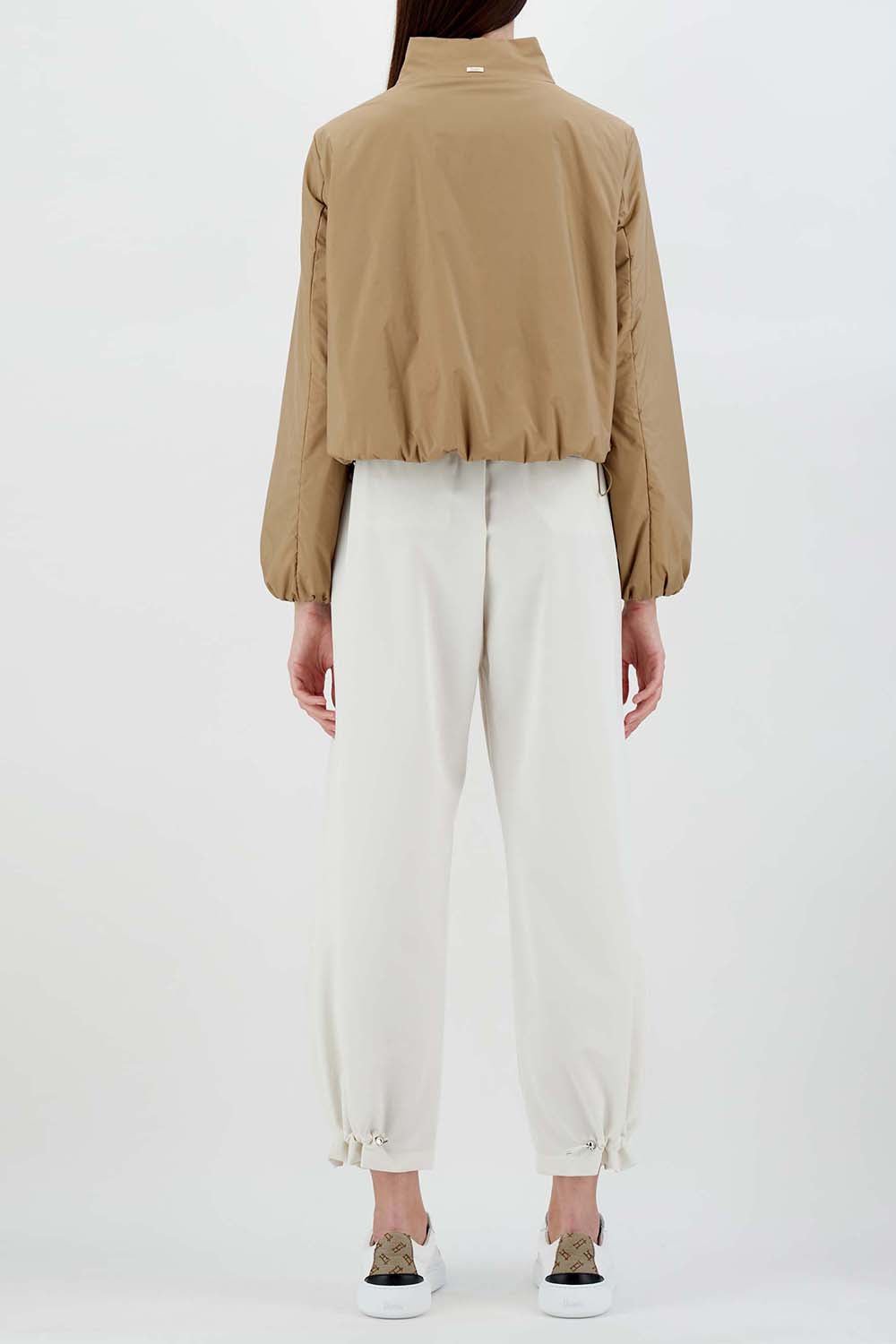 HERNO-Zip Up Bomber Jacket-