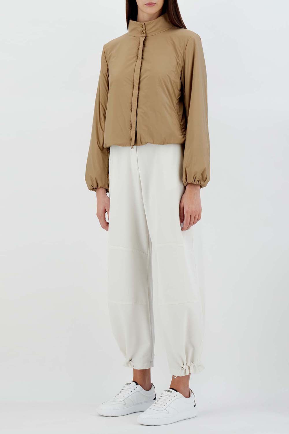 HERNO-Zip Up Bomber Jacket-