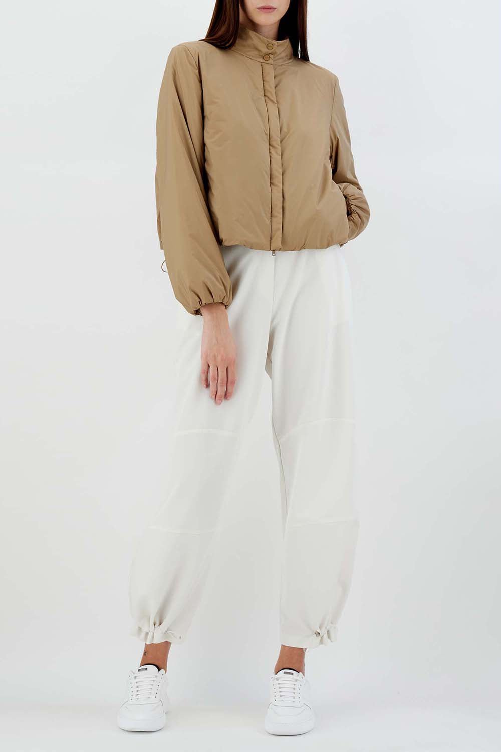 HERNO-Zip Up Bomber Jacket-