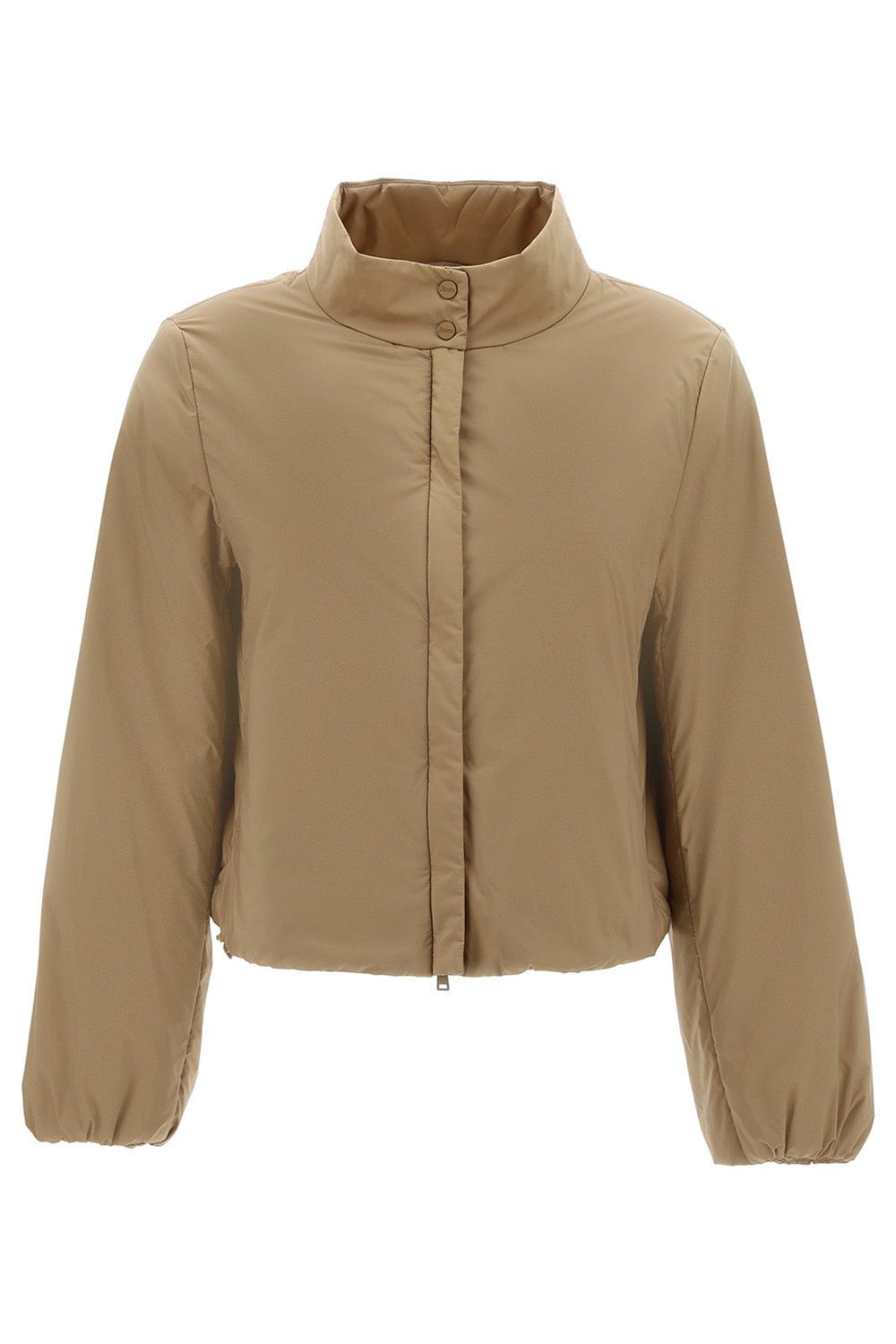 HERNO-Zip Up Bomber Jacket-