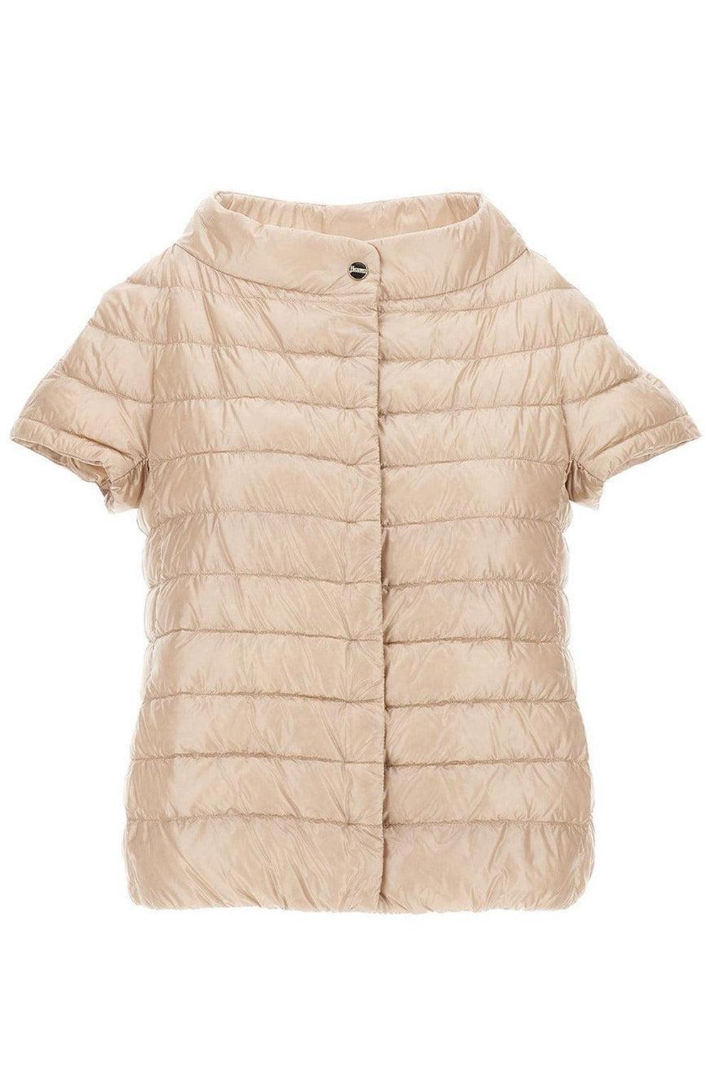 Greta Vest - Light Sand-LT SAND-38-CLOTHINGJACKETCASUAL-HERNO