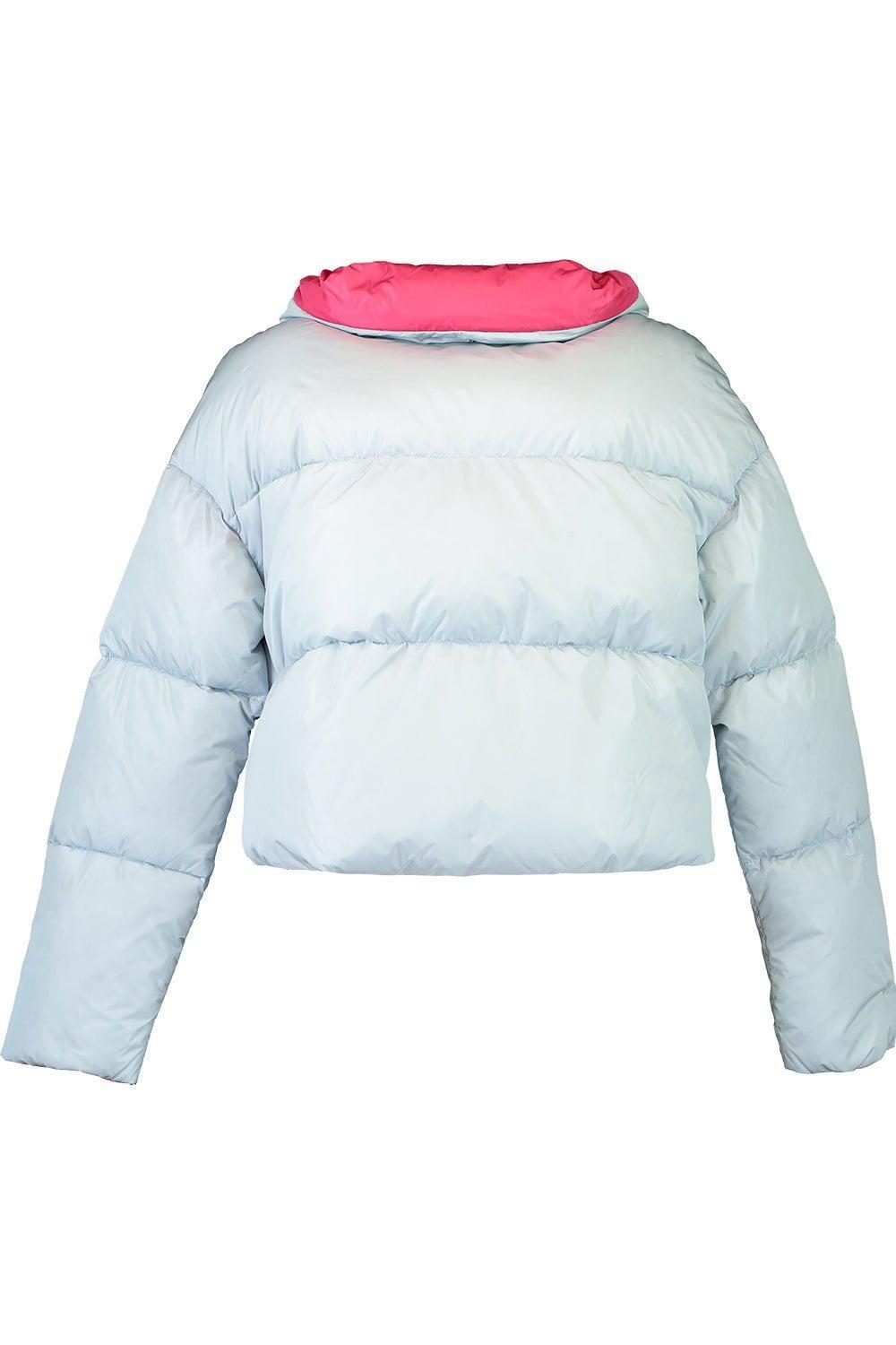 HERNO-Reversible Crop Jacket-
