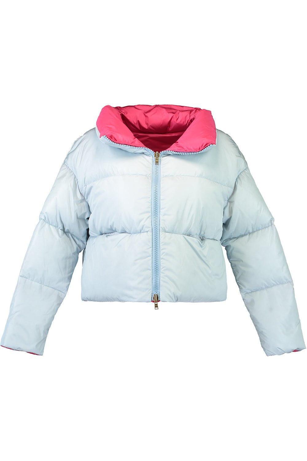 HERNO-Reversible Crop Jacket-