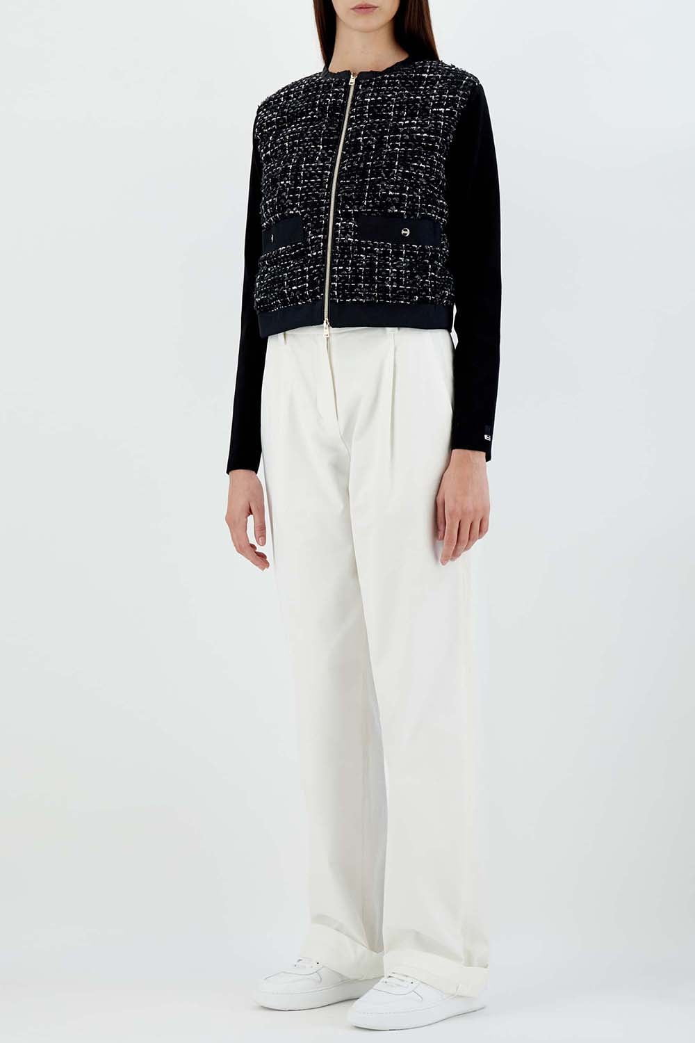 HERNO-Embellished Short Jacket-