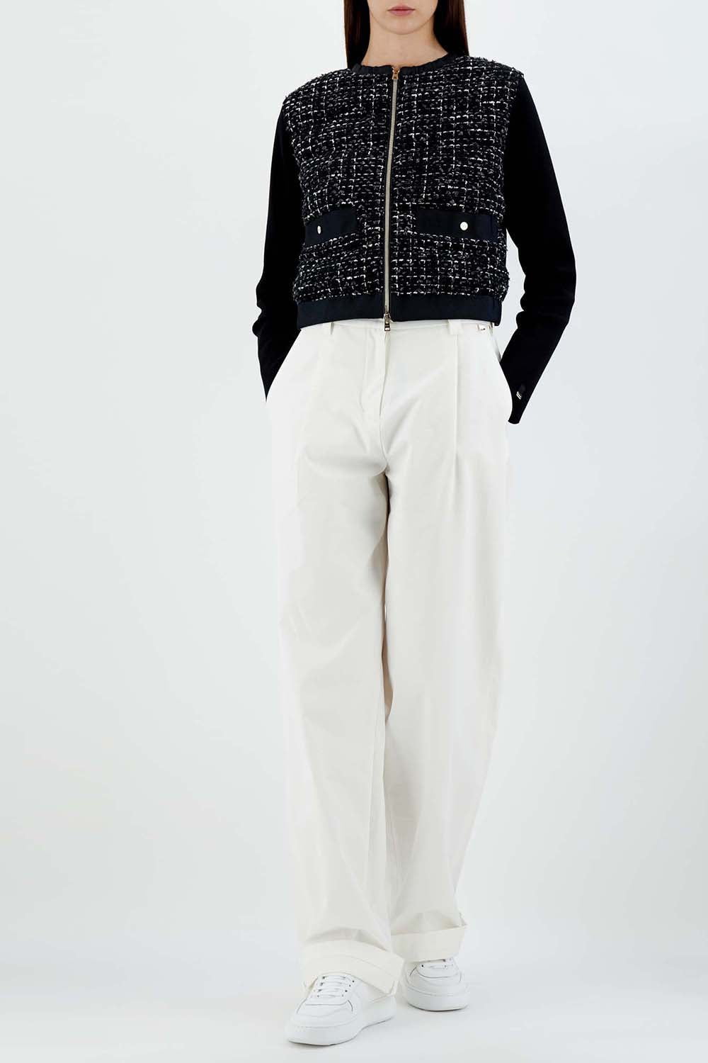 HERNO-Embellished Short Jacket-