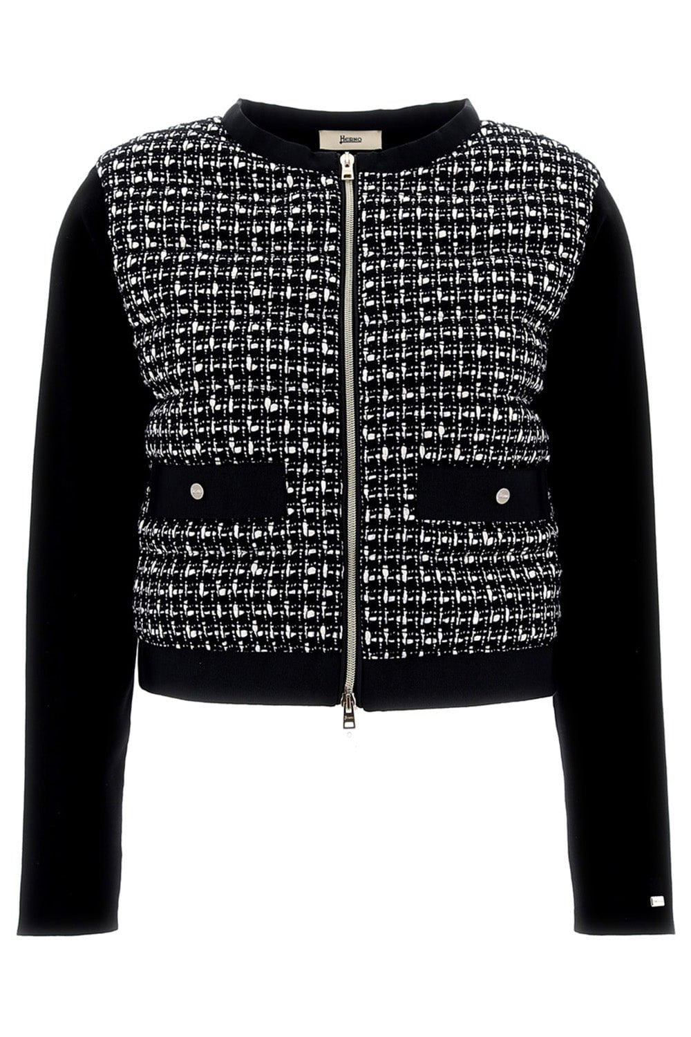 HERNO-Embellished Short Jacket-