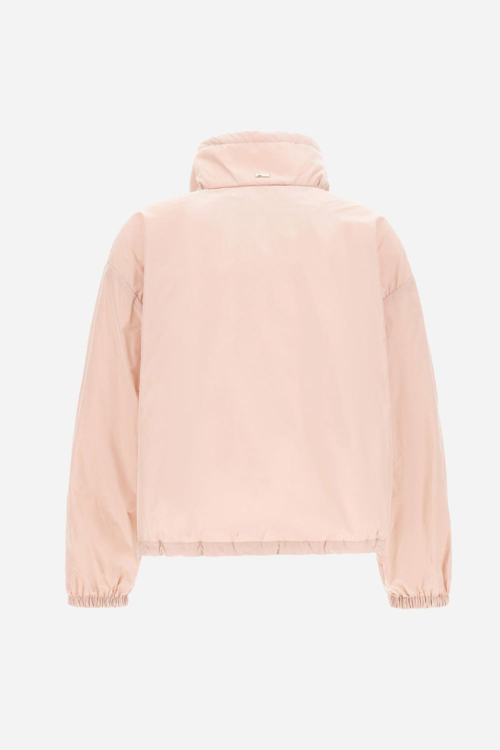 Techno Short Jacket-ROSE PINK-38-CLOTHINGJACKETCASUAL-HERNO