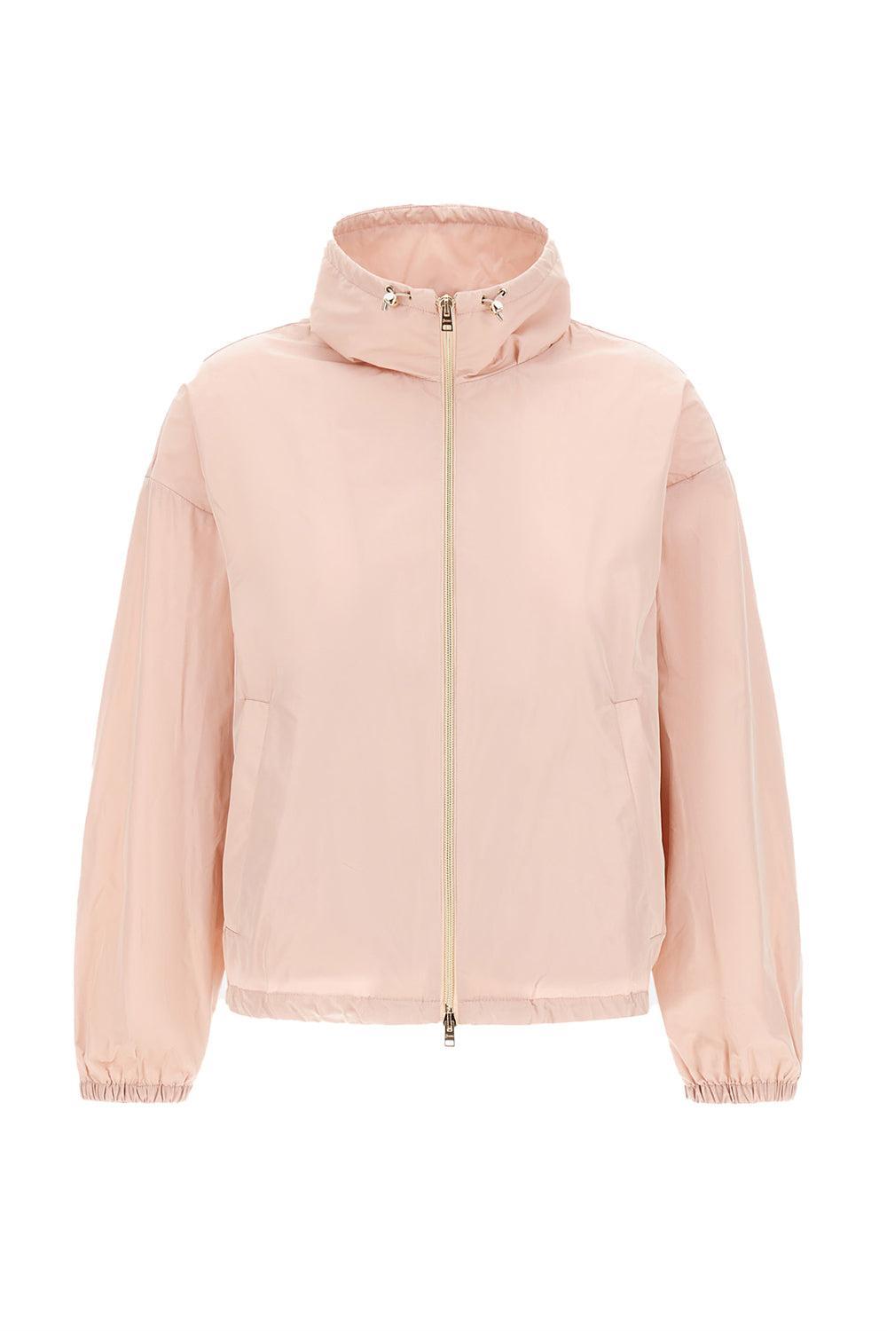 Techno Short Jacket-ROSE PINK-38-CLOTHINGJACKETCASUAL-HERNO