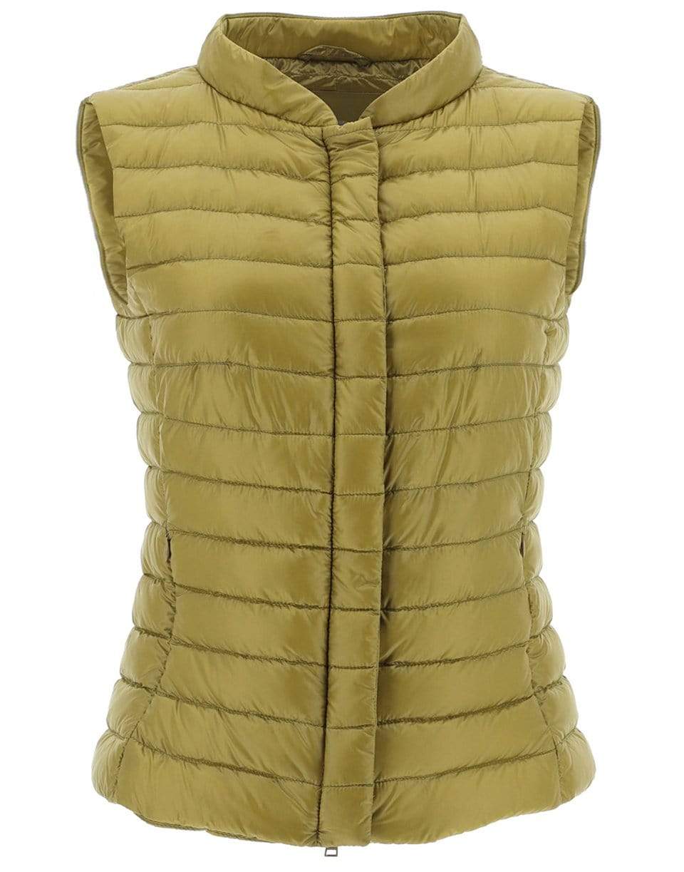 HERNO-Cedro Nylon Short Fitted Vest-
