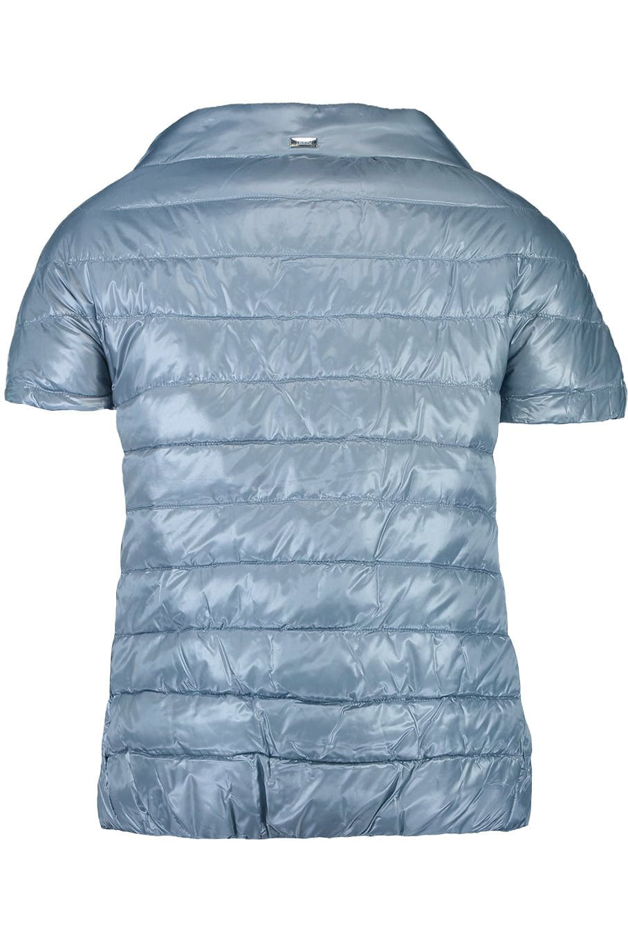 HERNO-Iconico Emilia Cap Sleeve Jacket - Cielo-