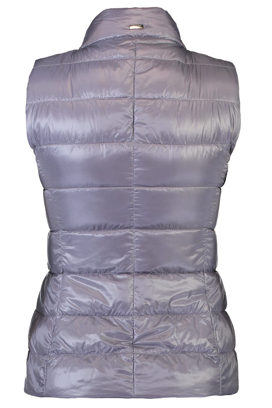 HERNO-Iconico Giulia Short Vest - Periwinkle-