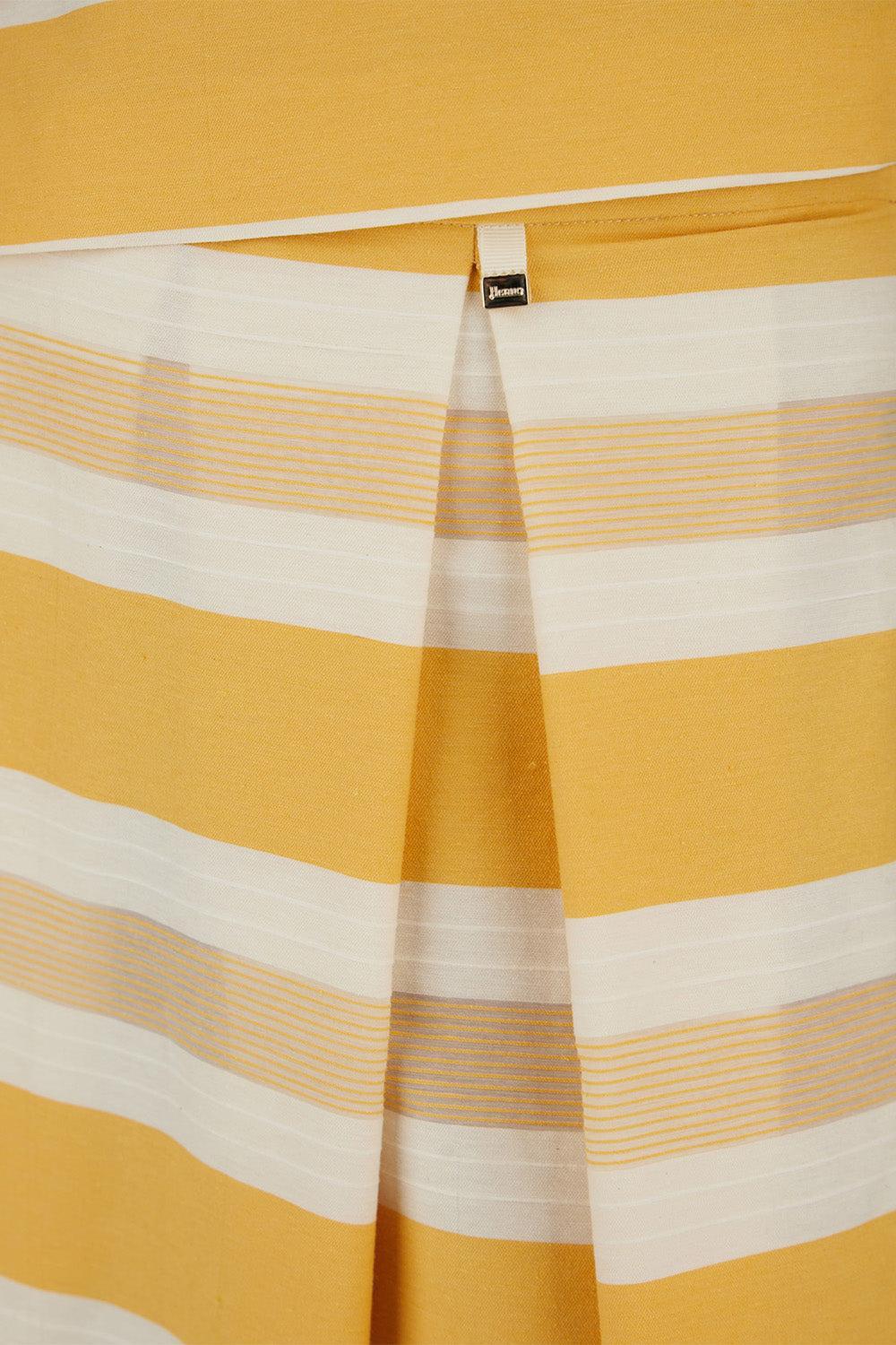 Stripe Full Skirt-STRIPE-38-CLOTHINGSKIRTMAXI-HERNO