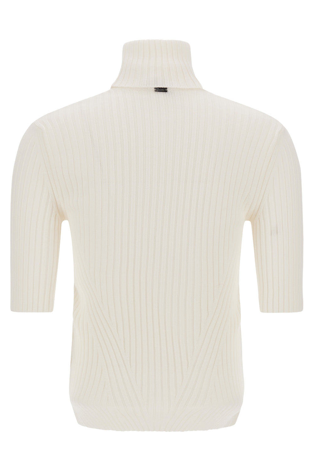 Short Sleeve Ribbed Turtleneck