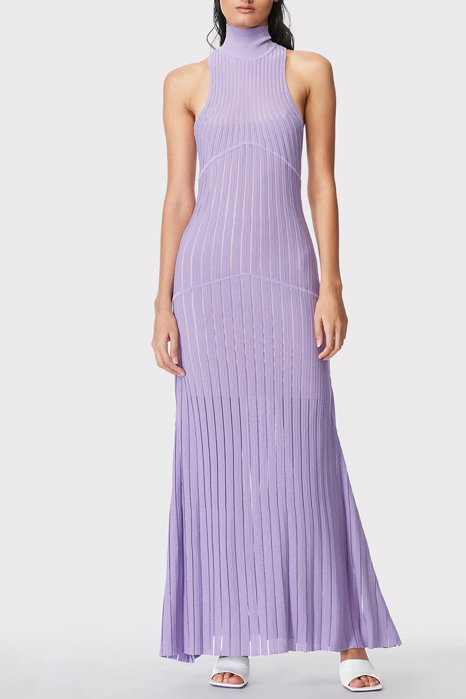 HERVE LEGER-Turtleneck Dress-