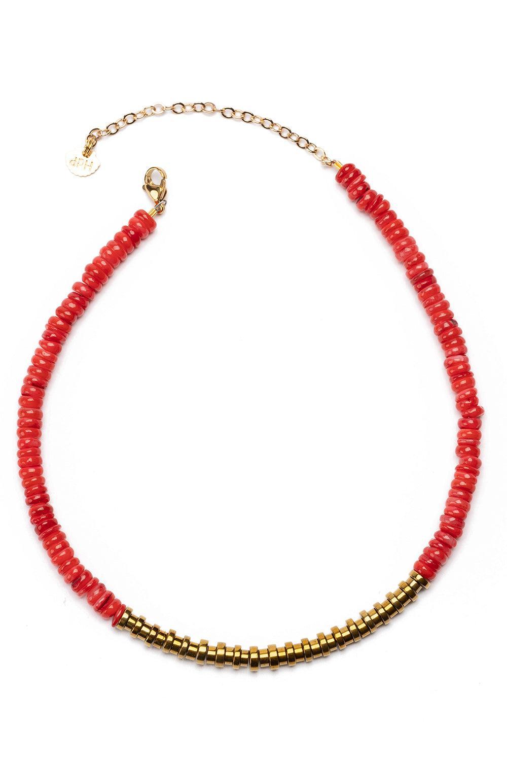 Red Iris Prime Hematite Necklace-RED-JEWELRYBOUTIQUENECKLACE O-HIJAS DE PUKA