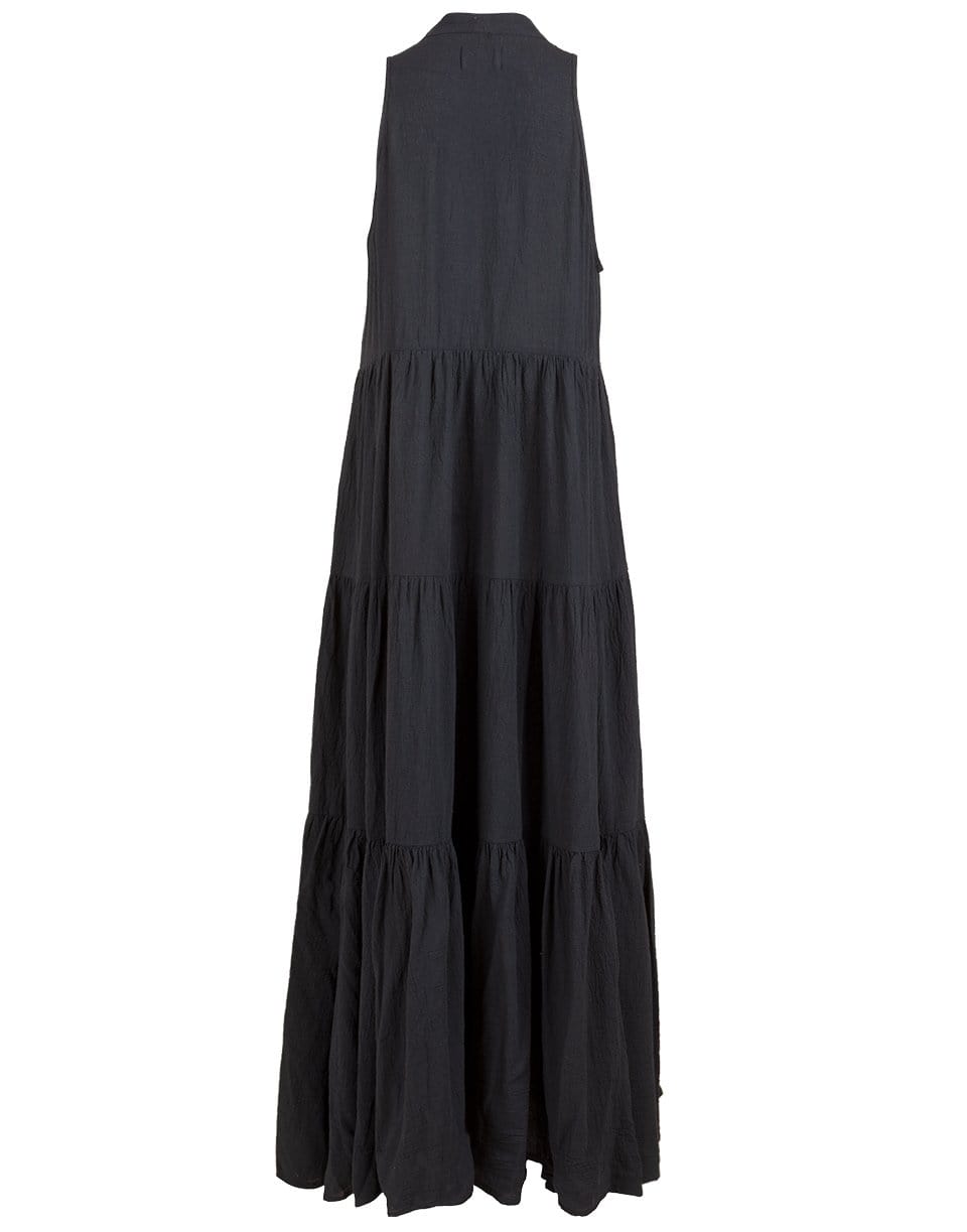 HONORINE-Black Eve Maxi Dress-