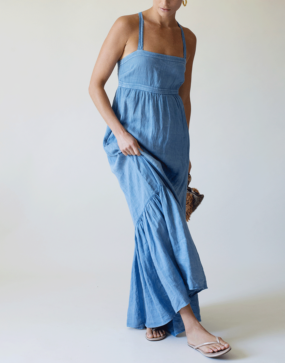 HONORINE-Athena Tank Dress - Blue Jean-BLUEJEAN