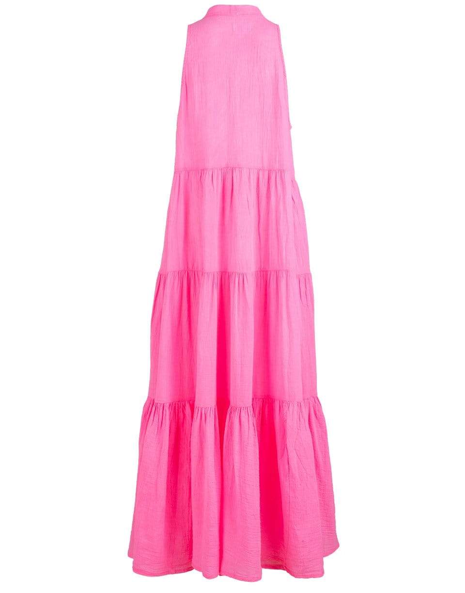 HONORINE-Flamingo Eve Maxi Dress-
