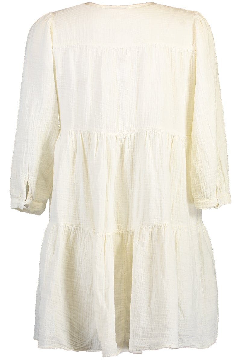 HONORINE-New Short Giselle Dress - Pearl-