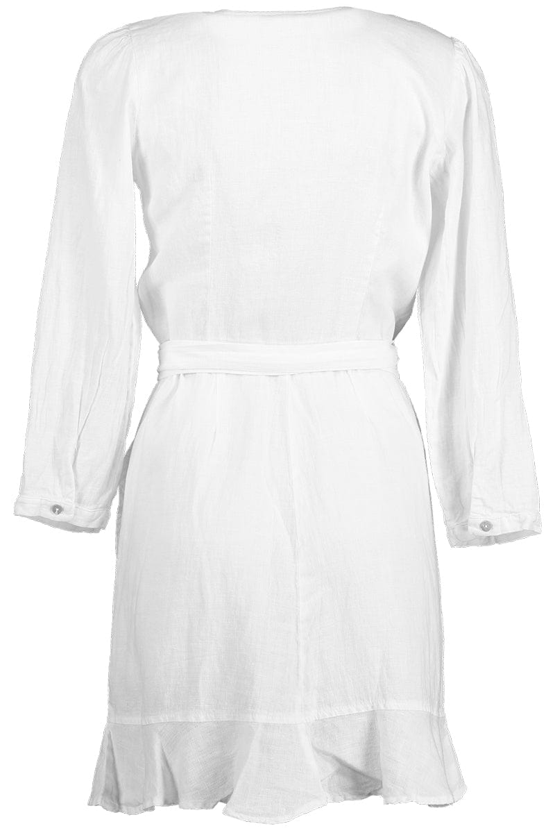 HONORINE-Odette Dress - White-