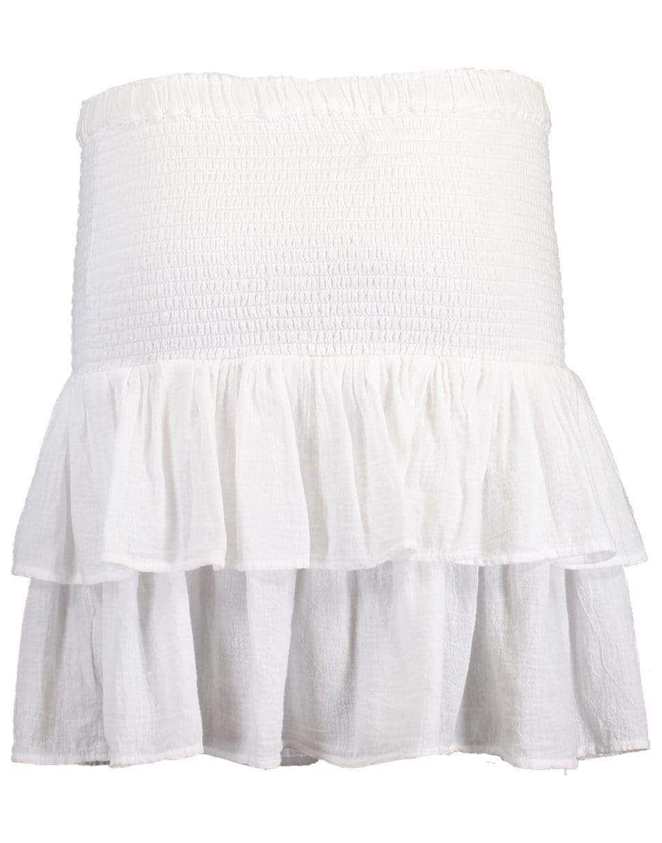 HONORINE-White Pixie Skirt-