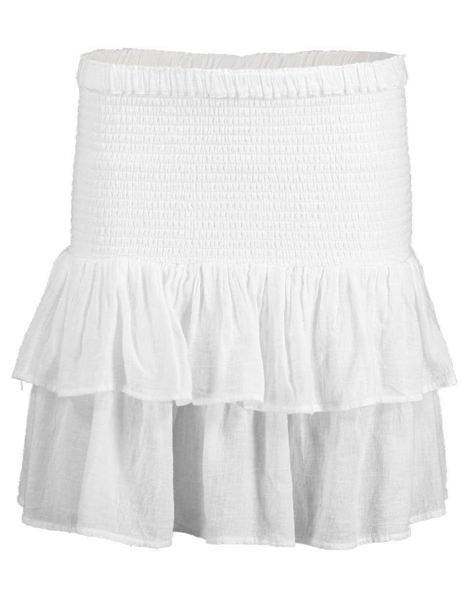 HONORINE-White Pixie Skirt-