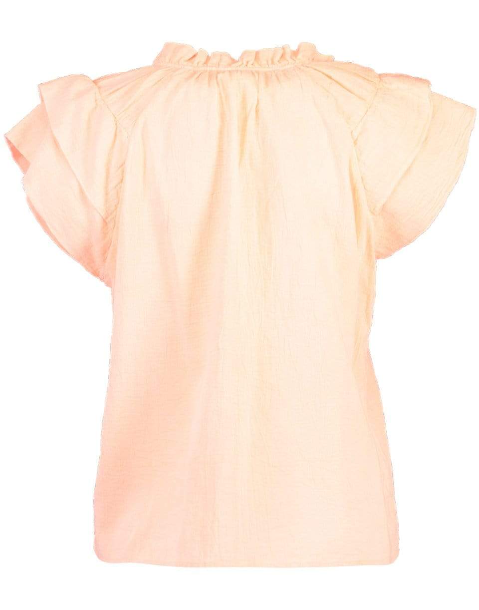 HONORINE-Neon Cantalope Cosette Top-