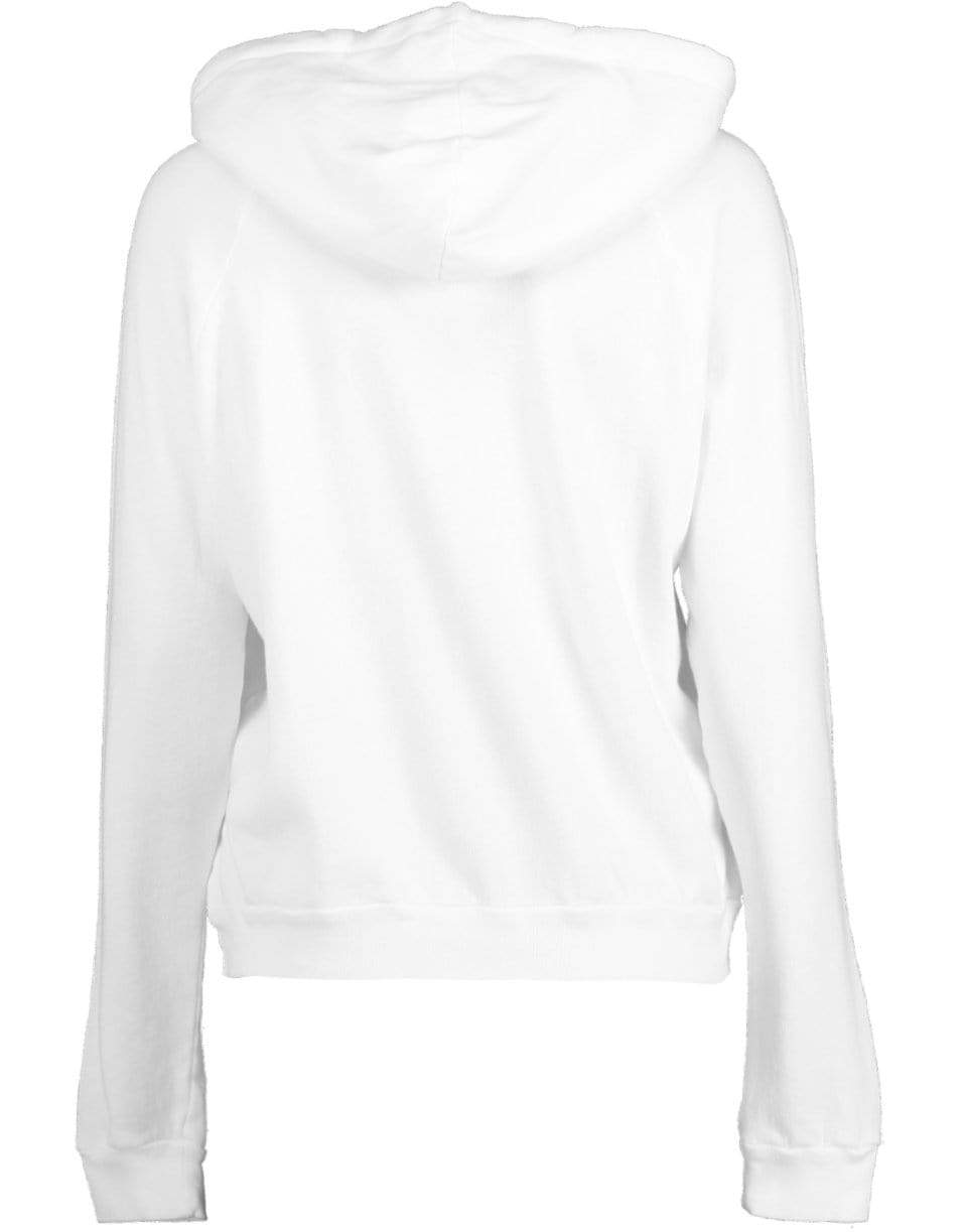 HONORINE-White Noah Hoodie Sweatshirt-